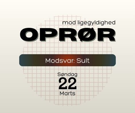 oprør mod ligegyldighed